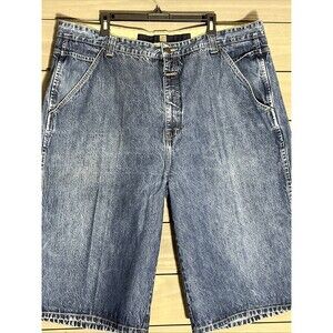 Marithe Francois Girbaud Denim Shorts Jorts Baggy Hip Hop Skater Mens 44